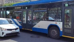 Разнообразие троллейбусов Санкт-Петербурга на Московском проспекте