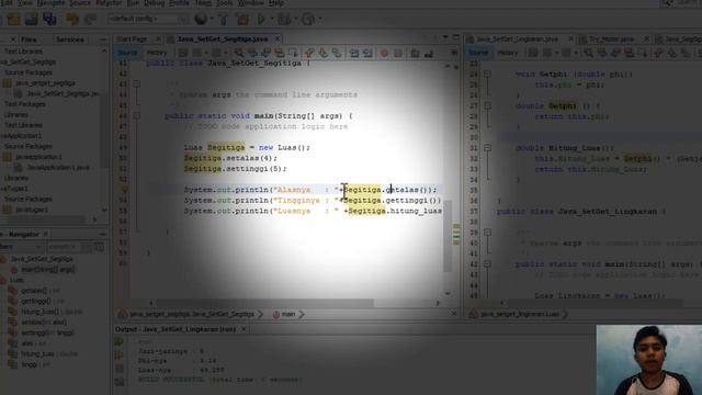 PBO || Setter and Getter In Java NetBeans #1 смотреть онлайн