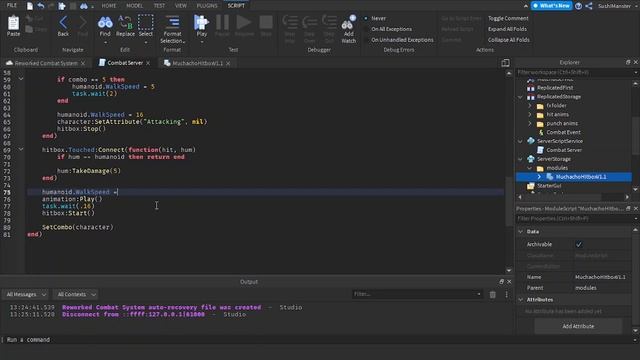 Roblox How To Make A Combat System (REWORKED) смотреть онлайн