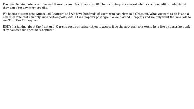Wordpress: Control what custom posts a user can see смотреть онлайн