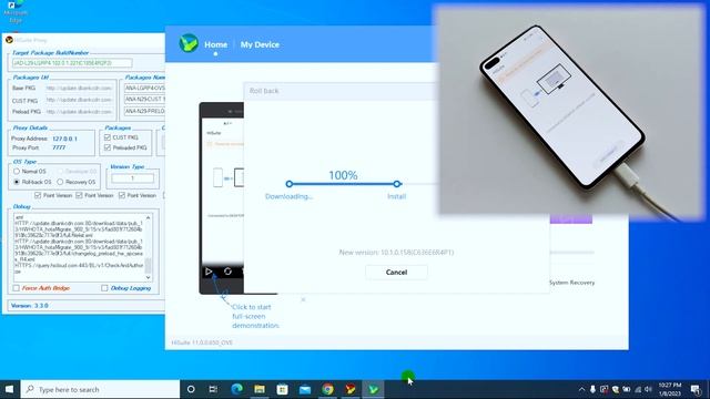 Huawei P40 - EMUI 12 Downgrade EMUI 10 Support Install (GMS) смотреть онлайн