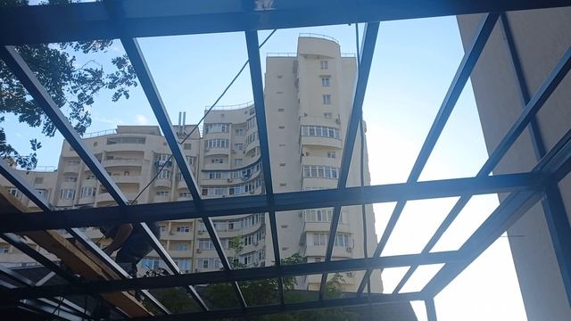 навес с поликарбоната 1