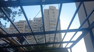 навес с поликарбоната 1