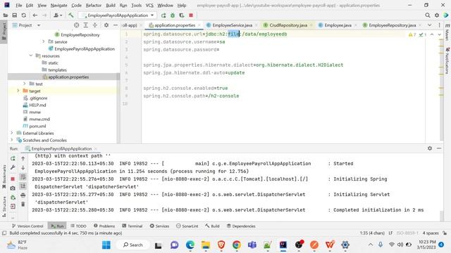 Spring Boot Data JPA with H2 DB (2) смотреть онлайн