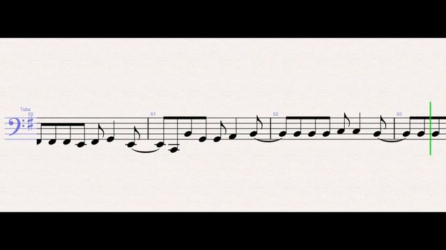 Tom Odell - Another Love – Tuba Sheet Music смотреть онлайн