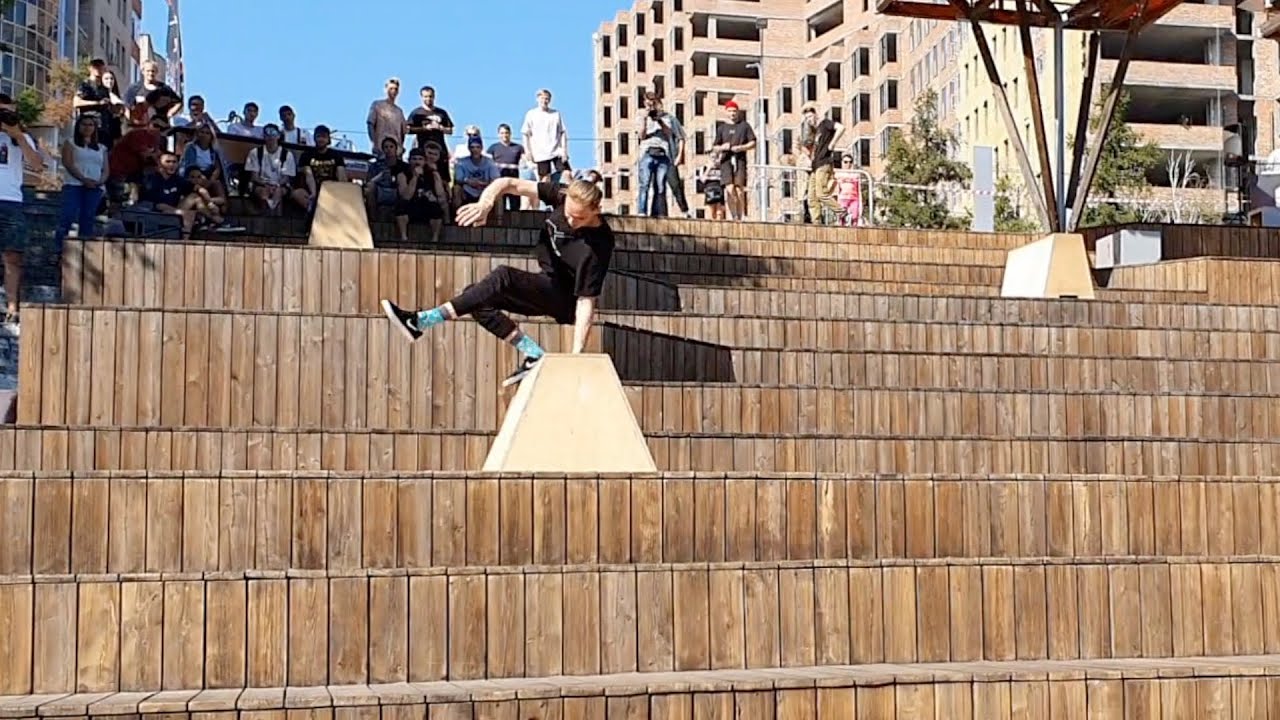 Siberian parkour challenge #3 || Никита Косицын || Соревнование паркур Красноярск смотреть онлайн