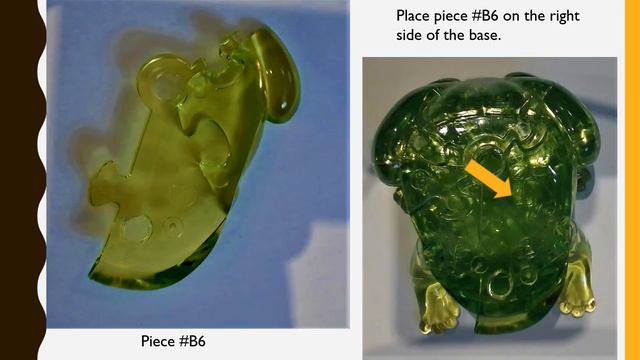 Frog and Baby 3D Crystal Puzzle Tutorial