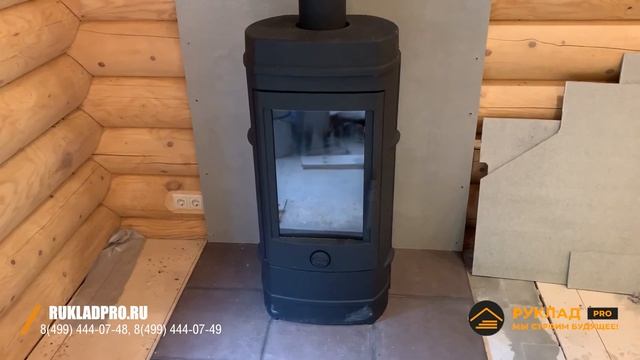 Дом из оцилиндрованного бревна. Работы по комплексной отделке "под ключ". Производство домов из ОЦБ