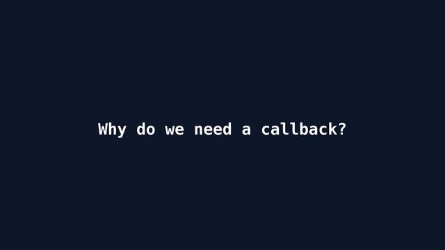 Javascript callback function for beginners | DevsMitra
