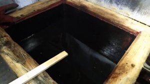 Вываривание ульев в парафине. Наша Пасека - 09.03.19