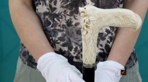 Трость «Wolf» из рога лося