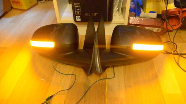 Динамический поворот в корпус бокового зеркала ДОДЖ КАЛИБЕР смотреть онлайн