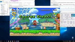 CEMU 1.4.2 Wii U Emulator - New Super Mario Bros. U (2012), Gameplay. Test run on PC #2
