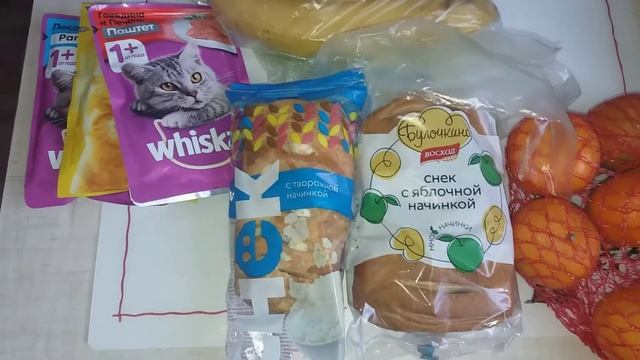 Покупка продуктов из магазина Пятёрочка!
