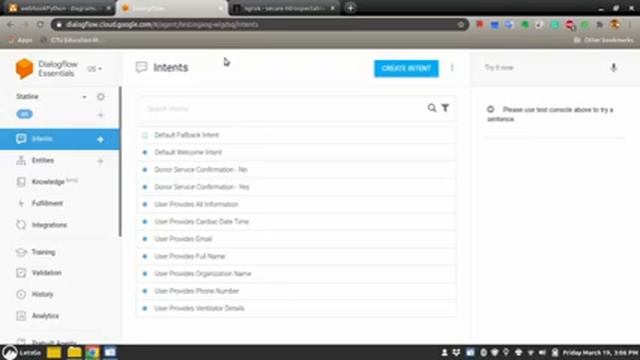 Dialogflow Python Webhook Example | Python Flask Webhook | Dialogflow Tutorial | Responsive Webhook смотреть онлайн