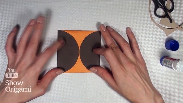 Как сделать квадратный конверт из картона для маленького подарка или денег смотреть онлайн