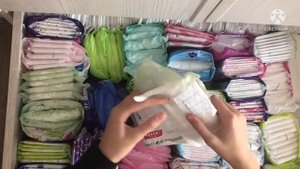 Моё хранение прокладок /за октябрь /🍂🍁