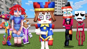 Мод на УДИВИТЕЛЬНЫЙ ЦИФРОВОЙ ЦИРК в майнкрафт ! AMAZING DIGITAL CIRCUS ADDON MINECRAFT PE MOD POMNI