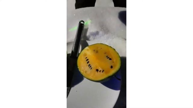 Арбуз. Сохранить до Нового года. Наш эксперемент. смотреть онлайн