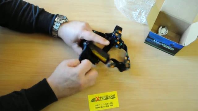 Налобный светодиодный фонарь Bailong BL-2128-2T6 | Видеообзор 4Extreme смотреть онлайн