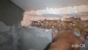 Утепление мауэрлата изнутри.#своими руками #.youtu.be #construction