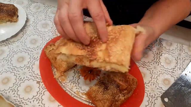 155. #ЕдимДома#ГотовимСами#СлоеныйПирогКартошкаСМясом#