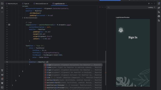 Welcome, Login, Signup Screen | Jetpack Compose UI | Speed Code смотреть онлайн
