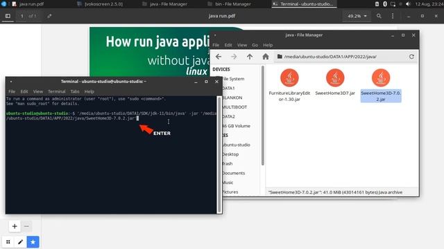 Run Java(jar) application w/o java installer смотреть онлайн