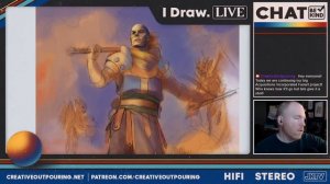 Painting some Acq Inc Fanart! | I Draw. Live!