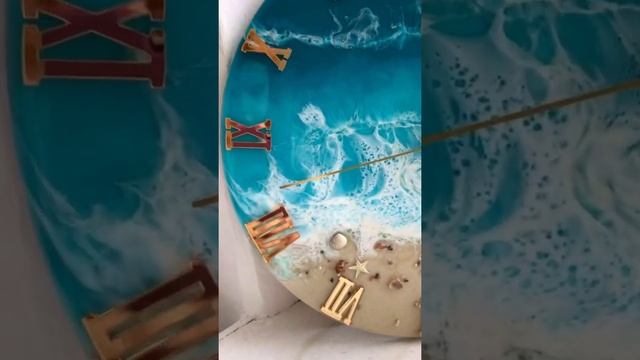 Часы из эпоксидной смолы смотреть онлайн