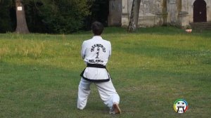 Обучение Юль Гок(вид Сзади), Taekwondo Yul-Gok (back)