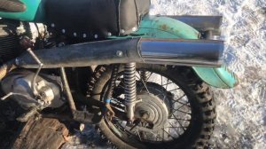 ИЖ Планета Кросс из металлолома.