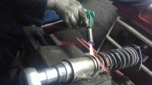 раскручиваем винтовую подвеску