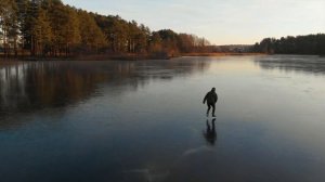 Катание на коньках по озерам Владимира