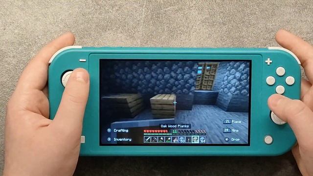 Nintendo Switch Lite Minecraft Gameplay ep 06 secret farm part 2 смотреть онлайн