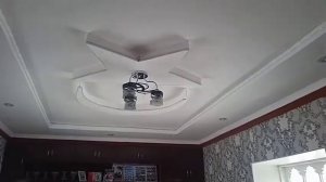 Потолок и абой ремонт комната