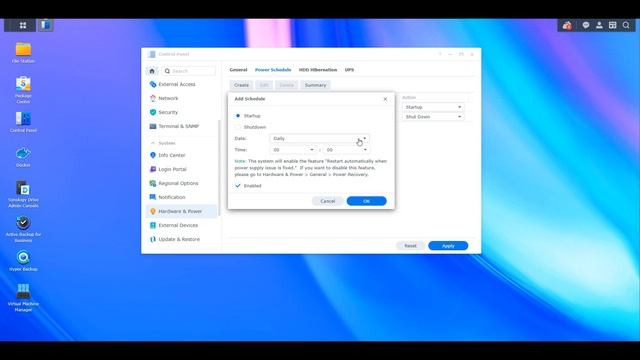 Save Power by Automating your Synology NASs Power Schedule! смотреть онлайн