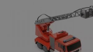 Видео обзор Радиоуправляемая пожарная машина Double Eagle (брызгает водой)