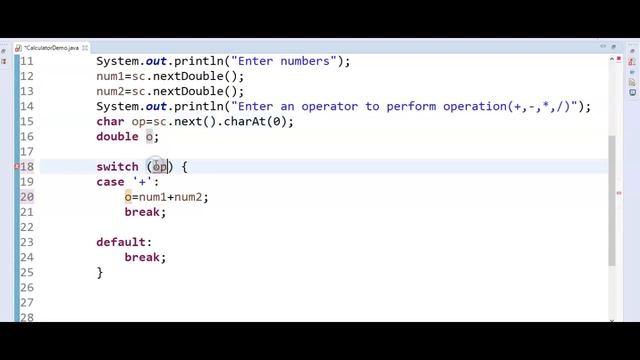 Java calculator program with explanation