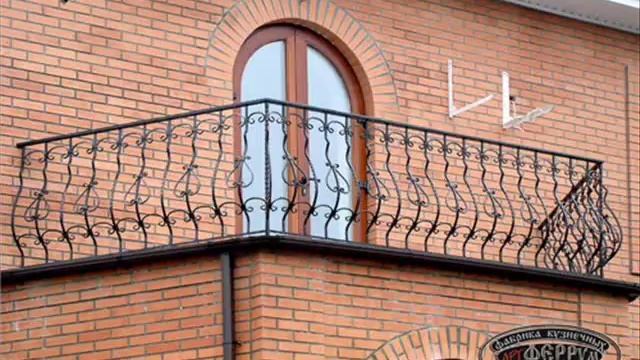 Кованые балконы и ограждения террас смотреть онлайн