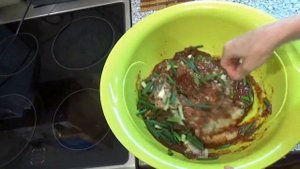 Кимчи из редиса с ботвой