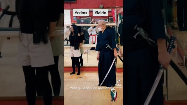 ⛩ Dió inicio seminario de espada Japonesa con Yahagi Sensei en México ???? #iaido #kendo