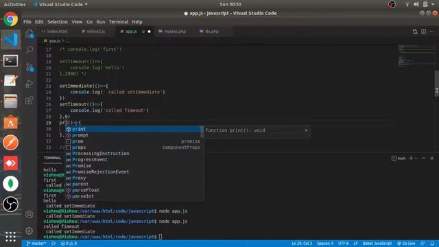 setImmediate() Vs setTimeout() Vs process.nextTick() | Part #41 | Node Js tutorial in Hindi 2021 смотреть онлайн