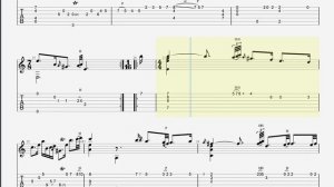 bwv995 allemande by J.S BACH classical guitar tutorial tabs