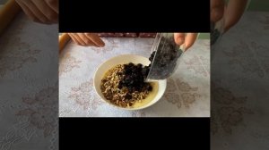 Мега пирог с грецкими орехами и изюмом | Новый рецепт | Лёгкий пирог за 30 минут