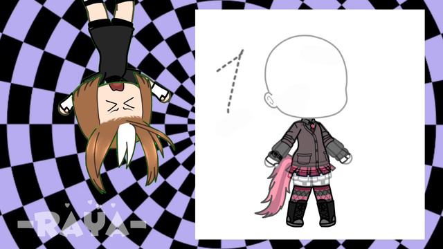 5 идей для одежды||для девочек||гача лайф||by raya|| смотреть онлайн