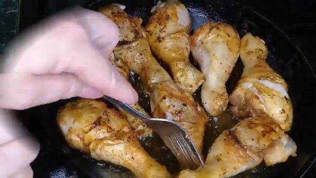 КУРИНЫЕ НОЖКИ НА СКОВОРОДЕ блюдо на все Случаи Жизни РЕЦЕПТ Домашняя Кухня СССР