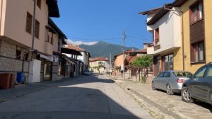 BANSKO, Bulgaria 4K Walking Tour ?? Sunday Market ➡️ Main Street ➡️ Gondola Банско (With Captions)