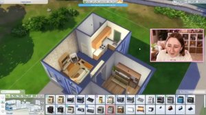 i built a micro home for 8 sims