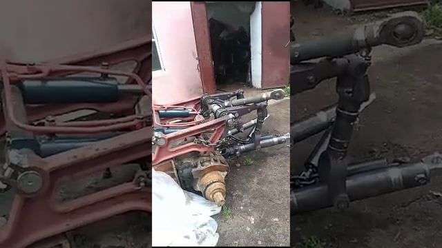 Навеска СНЛ-3 на трелёвочный трактор ТДТ-55, ТЛТ-100, ЛХТ-55, ЛХТ-100